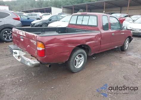 1998 Toyota Tacoma из США, поврежденный, VIN 4TAVL52NXWZ001532